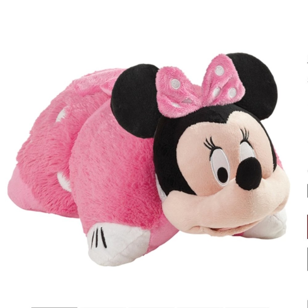 'PILLOW PETS' MINNIE MOUSE "DISNEY" FOLDING PILLOW 'THE ORIGINAL PILLOW PETS
